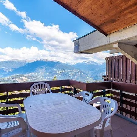 Superbe Appartement, En 2 Parties, Au Centre D'anzere Appartement