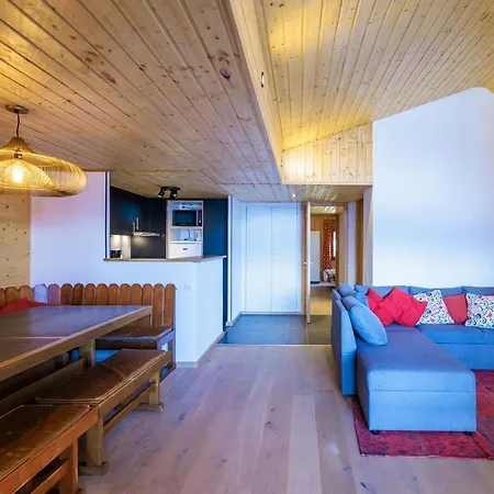 アパート Superbe Appartement, En 2 Parties, Au Centre D'anzere