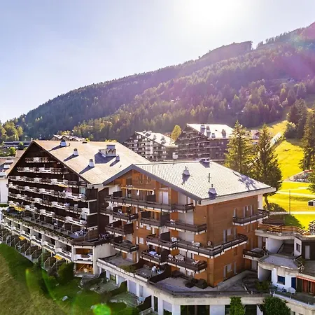 Superbe Appartement, En 2 Parties, Au Centre D'anzere Appartement *