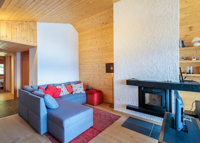 شقة Superbe Appartement, En 2 Parties, Au Centre D'anzere *