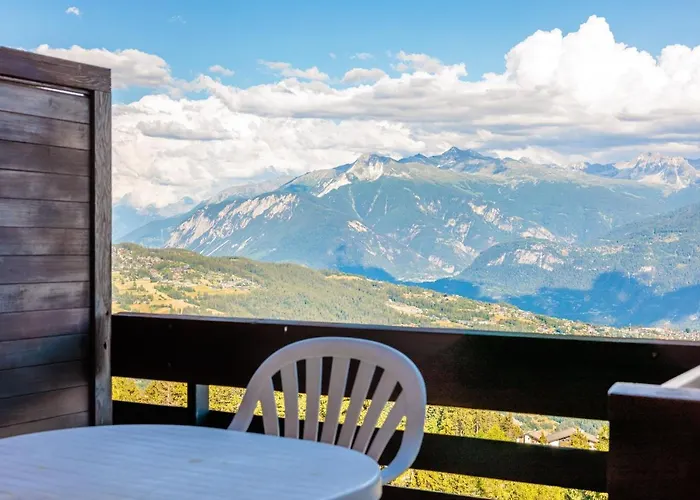 Superbe Appartement, En 2 Parties, Au Centre D'anzere * Ayent