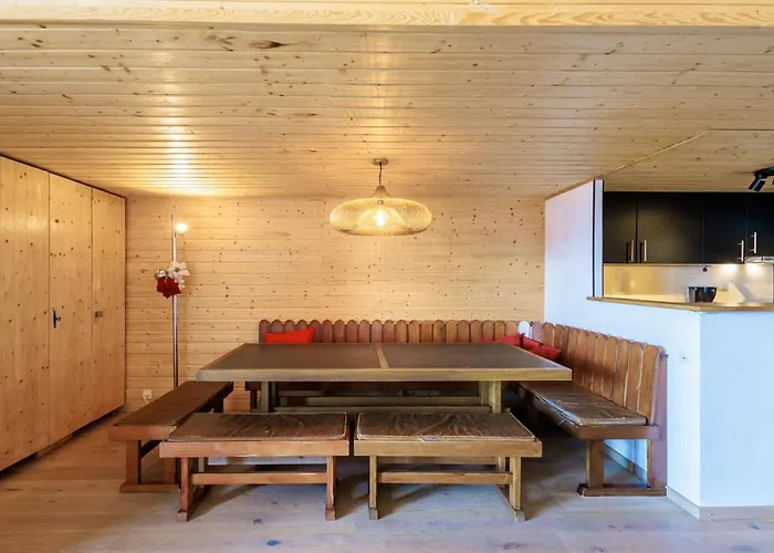 Superbe Appartement, En 2 Parties, Au Centre D'anzere شقة