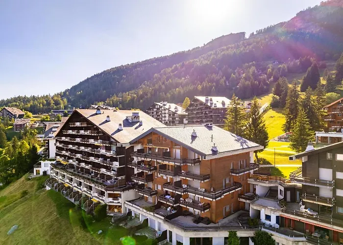 Superbe Appartement, En 2 Parties, Au Centre D'anzere شقة *